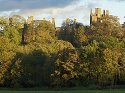 this is where one of the tunels are meant to go to 21/2 miles away from the inn an abbey